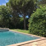 Vue pin piscine